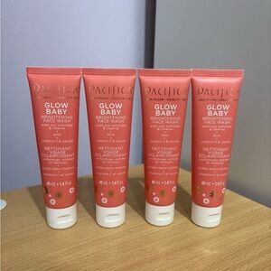 4 Count of Pacifica Glow Baby Brightening Face Wash